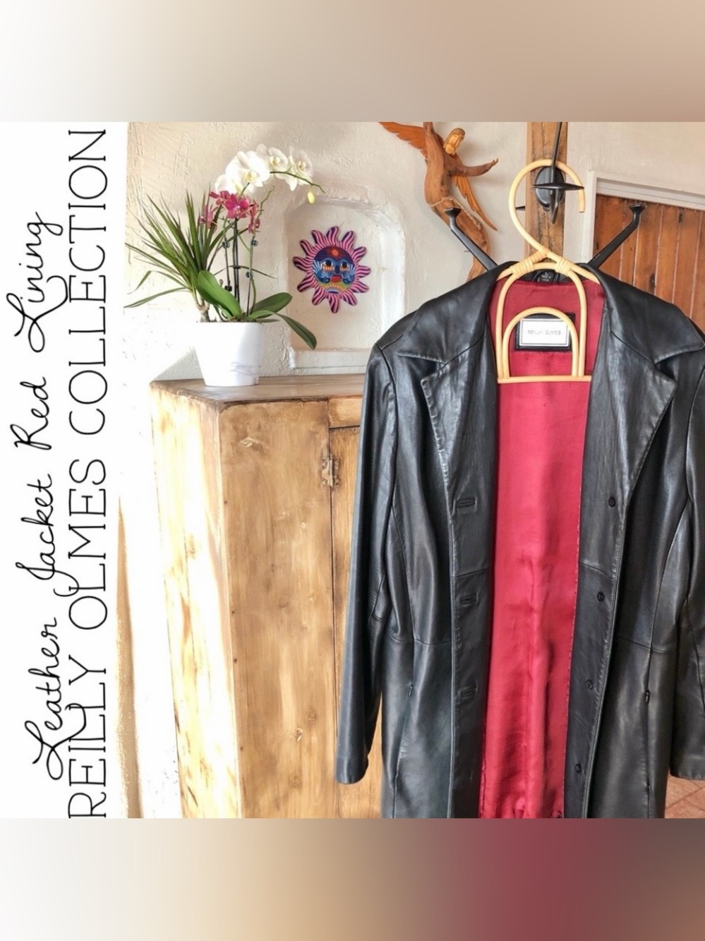 Reilly Olmes Collection Vintage Leather Jacket